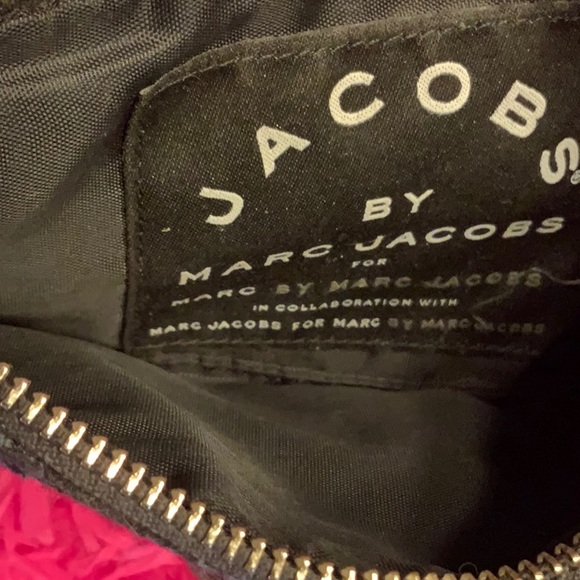 Marc Jacobs Black and blue plaid wristlet purse - Picture 4 of 5